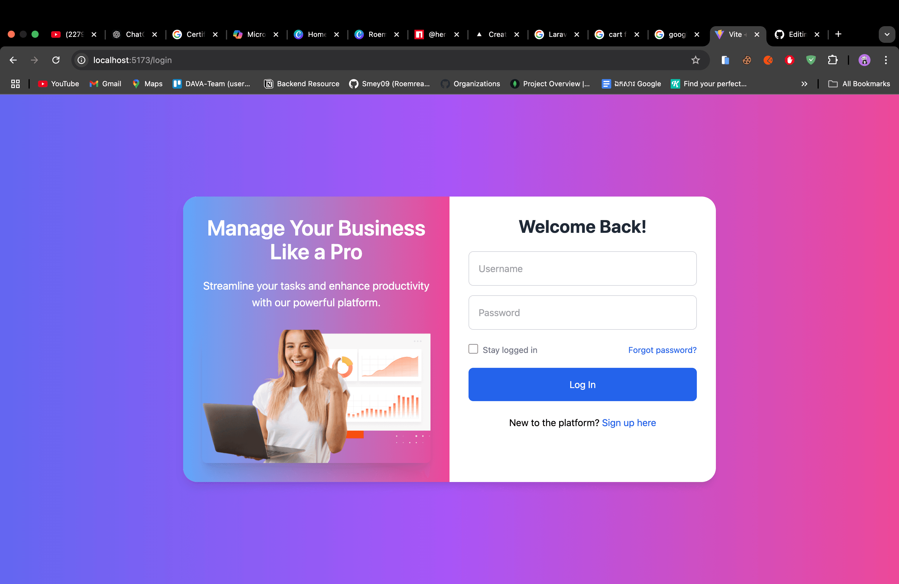 Store Management (Django + React) - Image 3