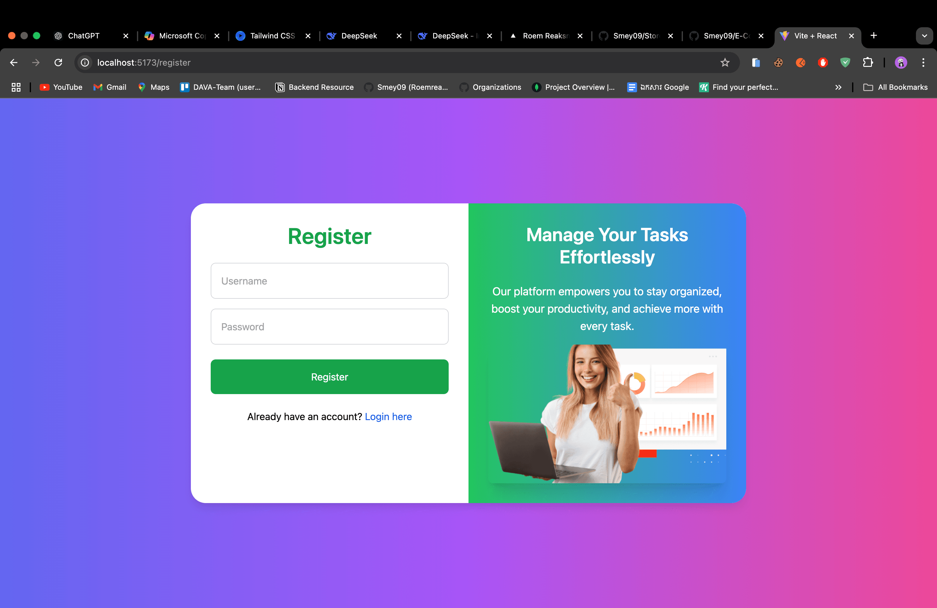 Store Management (Django + React) - Image 4